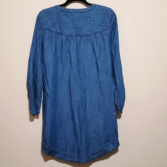 American Eagle Blue Jeans Tunic Dress Sz Small - Picture 3 of 9